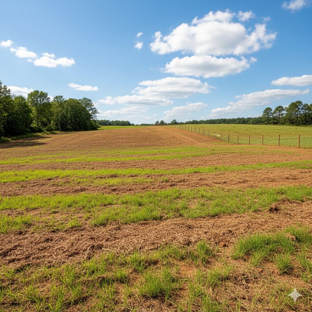 Pasture clearing Laurens County GA - cleared agricultural land ready for livestock